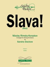 Slava Orchestra sheet music cover